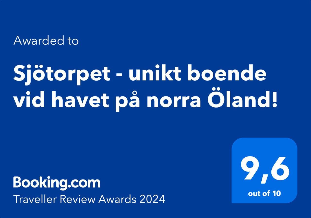 Sjoetorpet - Unikt Boende Vid Havet Pa Norra Oeland! Lottorp Exterior photo